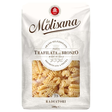 La Molisana Number 73 Trafilata Al Bronzo Radiatori, 500g