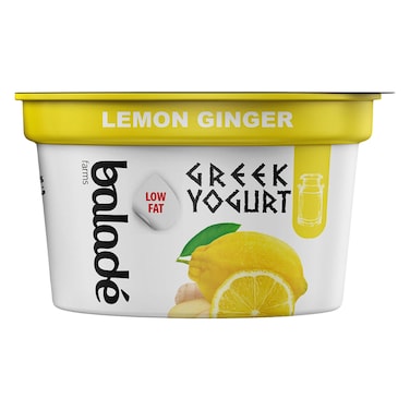 Balade Greek Style Lemon and Ginger Yogurt, 180g
