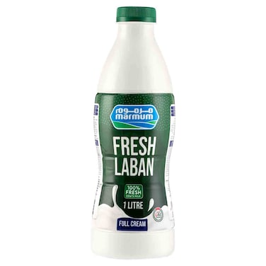 Marmum Fresh Full Cream Laban Traditional Probiotic Drink, 1L