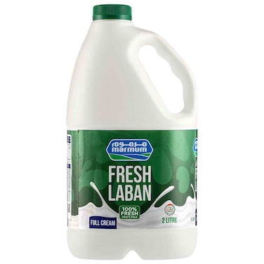 مارموم لبن كامل الدسم شراب تقليدي معزز بالبروبيوتيك، 2 لتر