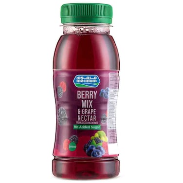Marmum Berry Mix and Grape Nectar No Added Sugar, 200ml