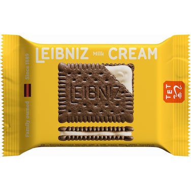 Bahlsen Leibniz Milk Cream Biscuits, 19g