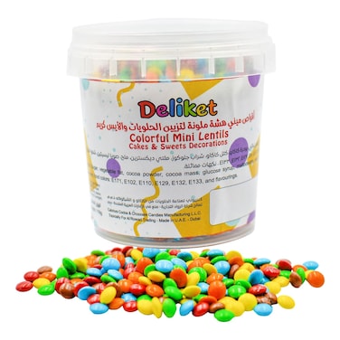 Deliket Colourful Mini Lentils, 110g