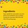 Deliket Colorful Lentils for Cakes and Sweets Decoration, 110g