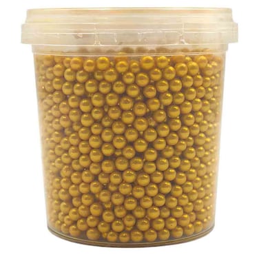 Deliket Gold Nonpareils Cake Decoration Sprinkles, 120g