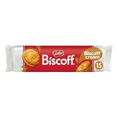 Lotus Biscoff Cream Sandwich Biscuits, 150g