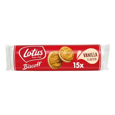 Lotus Biscoff Vanilla Cream Flavour Biscuits, 150g