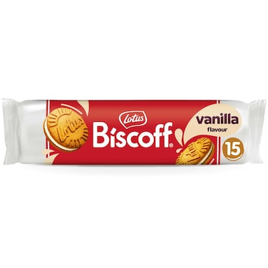 Lotus Biscoff Vanilla Cream Flavour Biscuits, 150g