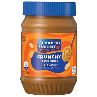 أمريكان غاردن زبدة الفول السوداني المقرمشة، 794 غرام