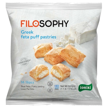 Filosophy Greek Feta Puff Pastries, 500g