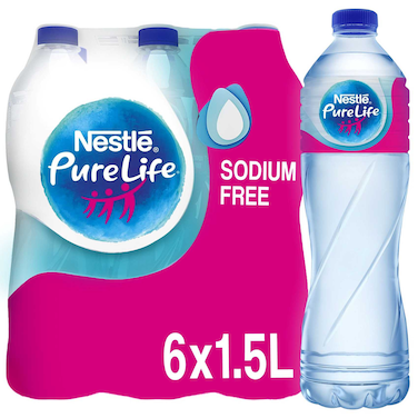 Nestl&eacute; Pure Life Bottled Drinking Water 1.5ml Pack of 6 Bottles
