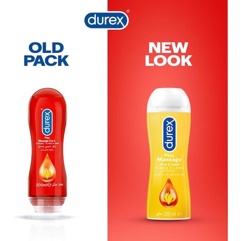 Durex Play Massage 2 in 1 Lubricant with Ylang Ylang Sensual 200ml