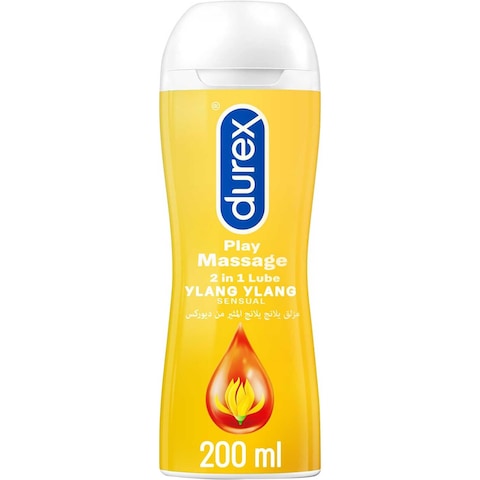 Durex Play Massage 2 in 1 Lubricant with Ylang Ylang Sensual 200ml