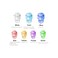 MUNTAQI 7 Color LED Light Therapy Facial Mask &ndash; Skin Rejuvenation Beauty Device for Anti-Acne, Wri