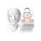 MUNTAQI 7 Color LED Light Therapy Facial Mask &ndash; Skin Rejuvenation Beauty Device for Anti-Acne, Wri