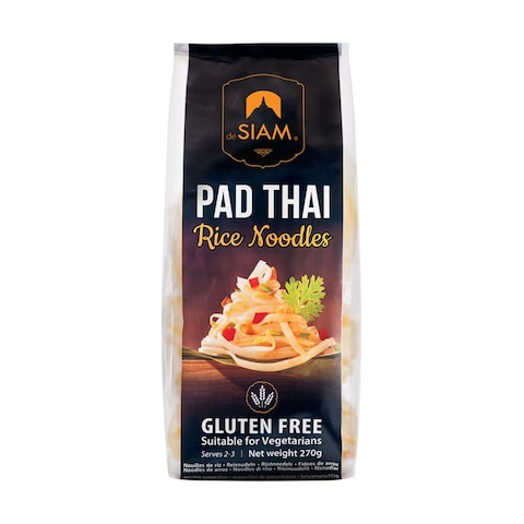 De Siam Pad Thai Rice Noodles 270g