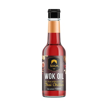 De Siam Thai Chillies Wok Oil 150ml
