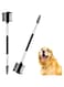 ZELLYA 2 Pcs Dog Tear Comb Tear Stain Remover Comb Double-Head Dog Eye Brush Dog Eye Cleaning Comb Dog Eye Comb Brush Pets Grooming Comb Double-Sided for Dogs Cats (Black)