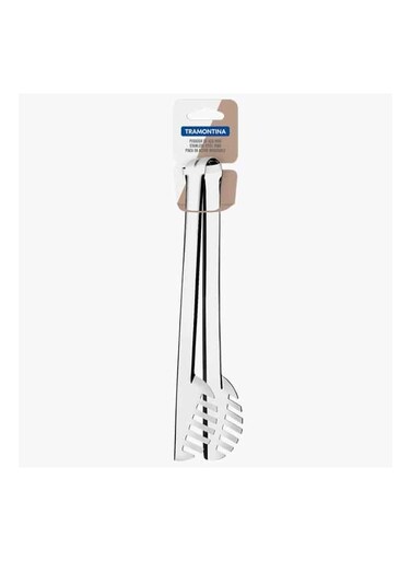Utility Stainless Steel Pasta Tongs with Long Handle