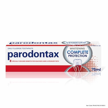 Parodontax Complete Protection Toothpaste, Whitening, 75ml
