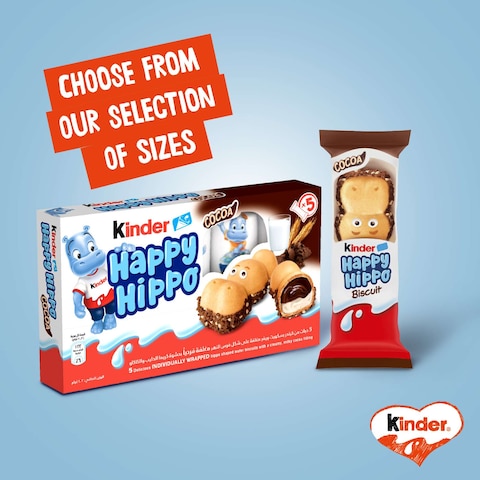 Kinder Happy Hippo Biscuits, 21g