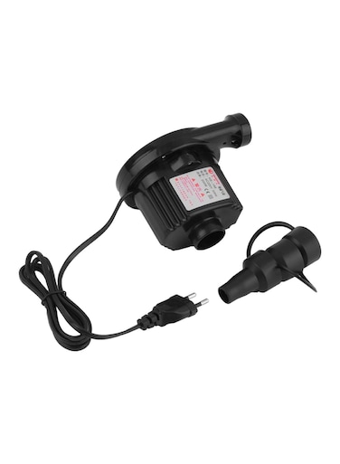 Electric Inflate Deflate Air Pump Black