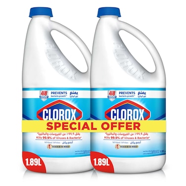 Clorox Liquid Bleach 1.89L Pack of 2
