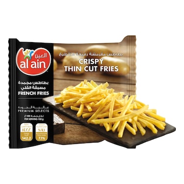 Al Ain Thin Cut French Fries, 750g