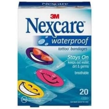 3M Nexcare Waterproof Bandages 10 Count