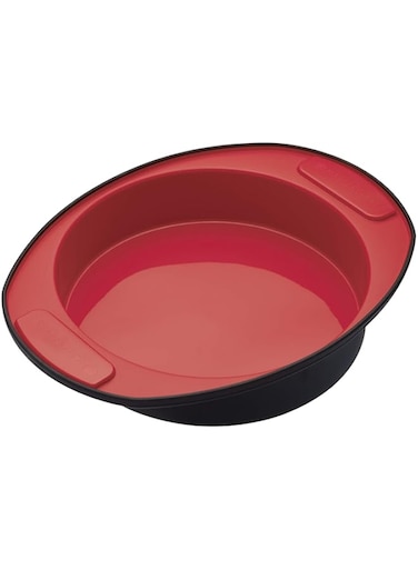 Master Class Smart Silicone Flexible Round Cake Pan 20.5cm (8"), Sleeved