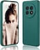 Case for Realme 13 Liquid Gel Rubber Bumper Case with Soft Microfiber Lining Cushion Slim Hard Shell Shockproof Protective Cover for Realme 13 5G 2024 (Green)