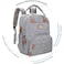 Moon Diaper Bag Lt.Grey MNADBGY03