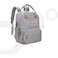 Moon Diaper Bag Lt.Grey MNADBGY03