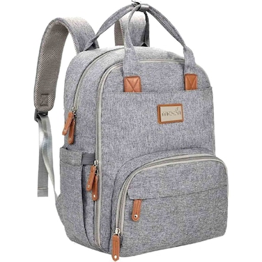 Moon Diaper Bag Lt.Grey MNADBGY03