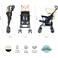 Moon Safari Stroller Cat MNBGSBE07