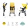 Moon Safari Stroller Bee MNBGSYL08