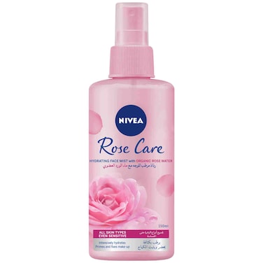 NIVEA Face Mist Hydrating Rose Care with Organic Rose Water All Skin Types 150ml