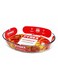 Pyrex Essentials Multipurpose Oval Roaster 3L &ndash; Durable &amp; Versatile Cooking Solution Clear