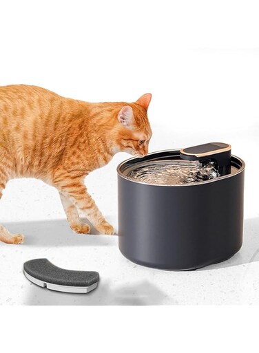 Bolivia's Cat Water Fountain, 3L Hygienic Hydration Super Quiet Drinking Bowl, Automatic Pet Water Dispenser with Filter, Large Capacity Pet Water Fountain for Cats Dogs and Multiple Pets
