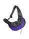 APAP Pet Sling Carrier，Puppy Sling Carrier with Adjustable Strap, Breathable Mesh Portable Travel Safe Pet Sling Shoulder Bag，for Small Dogs Cats to Outdoor Travel (L, Purple)