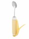 Flexible Stainless Steel Fork, Parkinsons Utensils, Aids for Disabled Patient Elder Arthritis People Handicapped, Adjustable Silicone Strap 361 Degree Rotatable Dining Utensils Eating Aids (Spoon)