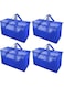 Bedding Foldable Clothes Organizer Quilt Bag Thicken Clothes Pouch Bag for Moving House Comforter Bags with Zipper Quilt Holder Quilt Container 24 Gallon Storage Moving Bag