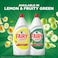 Fairy Max Plus Lemon Dishwashing Liquid with Bleach Alternative Power 600ml