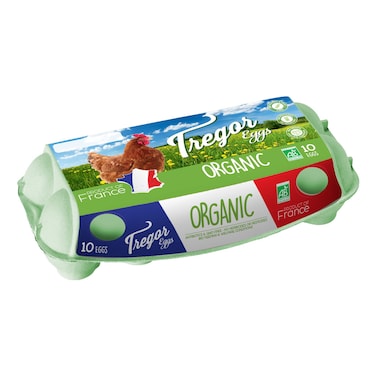 تريغور بيض عضوي، حزمة من 10