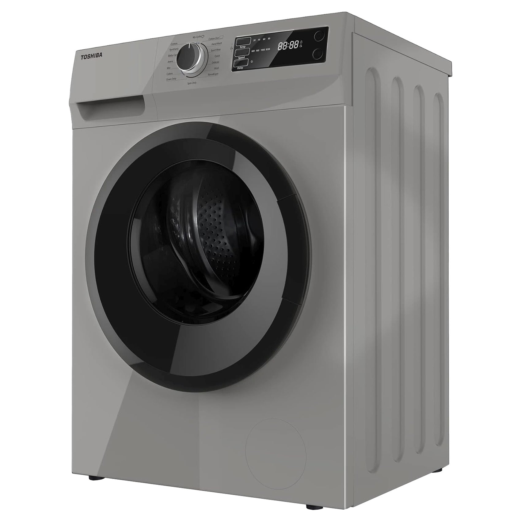 Buy Toshiba 7kg 1200rpm Front Load Washing Machine Silver TW Buy Toshiba 7kg 1200rpm Front Load Washing Machine Silver TW
