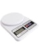 Dubai Gallery Digital Weighing Scale White/Black 14Centimeter