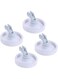 154174501 Dishwasher Wheels Bracket, Replace 154174401 5300809640, AP2135554, 154174502, 154294801, 612977, AH452448, Replacement for Frigidaire Kenmore Tappan Gibson Westinghouse (Pack of 4)