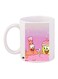Printed Coffee Mug White/Pink/Yellow