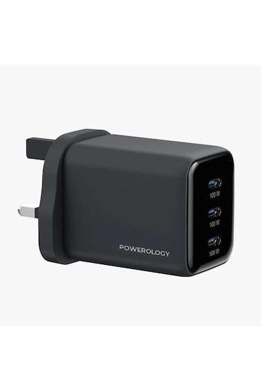 Volt-X 100W GaN Multi-Port Wall Charger with 3 USB-C &amp; PPS Fast Charging
