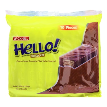 Jack'n Jill Hello! Chocolate Sandwich Wafer, 150g